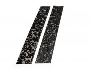 Alfa Romeo Giulia Exterior Door Pillars - Carbon Fiber - Forged - Feroce Carbon